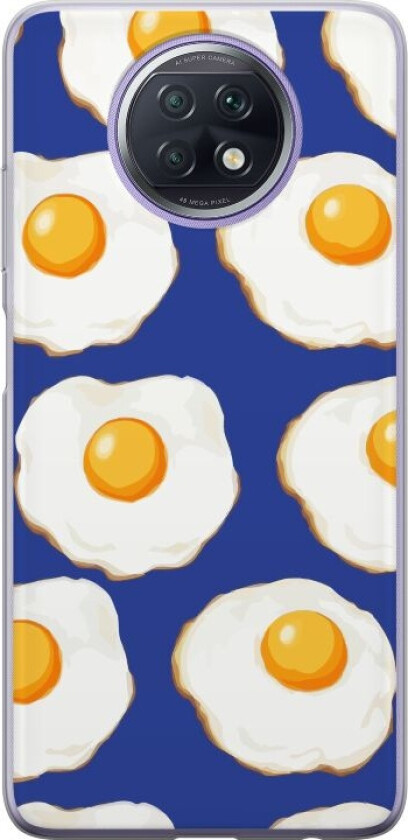Mobildeksel til Xiaomi Redmi Note 9T med Stekte egg motiv