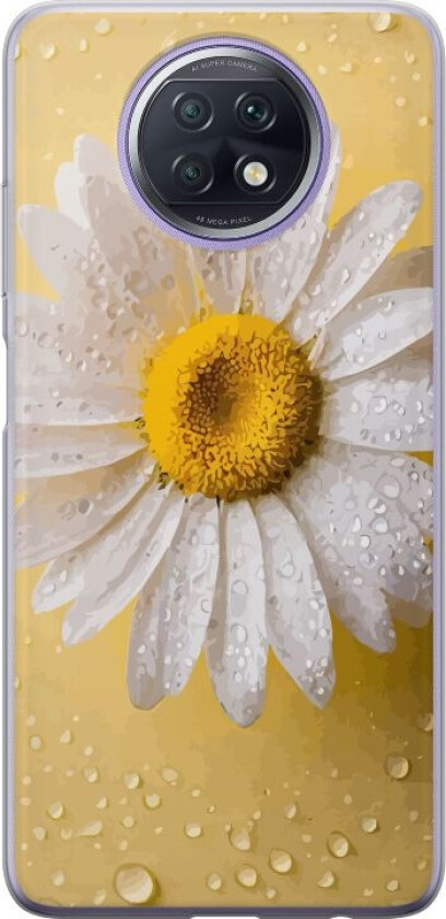 Mobildeksel til Xiaomi Redmi Note 9T med Porselensblomst motiv