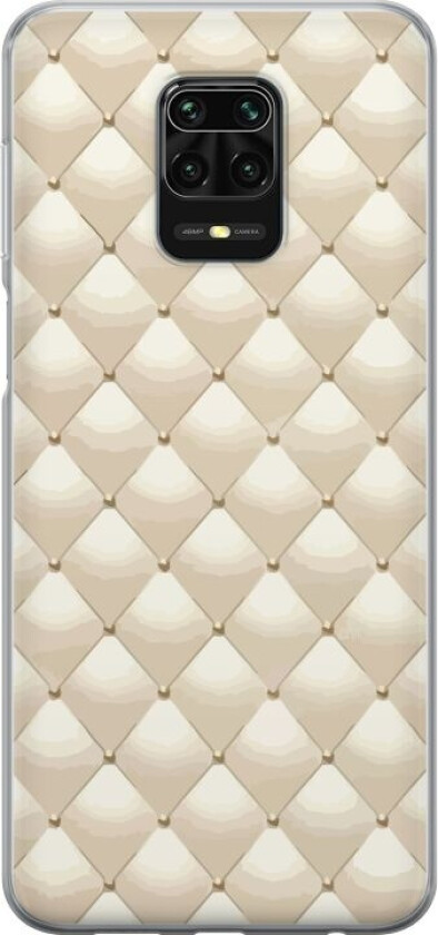 Mobildeksel til Xiaomi Redmi Note 9S med Gullglans motiv