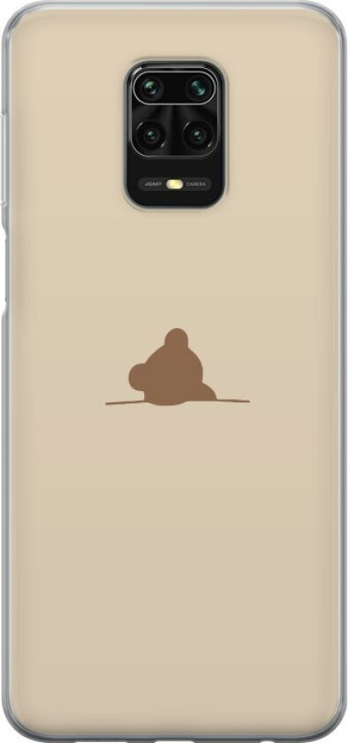 Mobildeksel til Xiaomi Redmi Note 9S med Nalle motiv