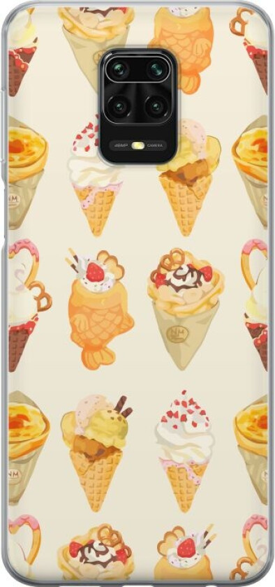 Mobildeksel til Xiaomi Redmi Note 9S med Glassig motiv