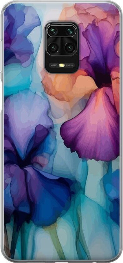 Mobildeksel til Xiaomi Redmi Note 9S med Magiske blomster motiv