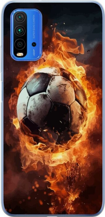 Mobildeksel til Xiaomi Redmi Note 9 4G med Fotball motiv