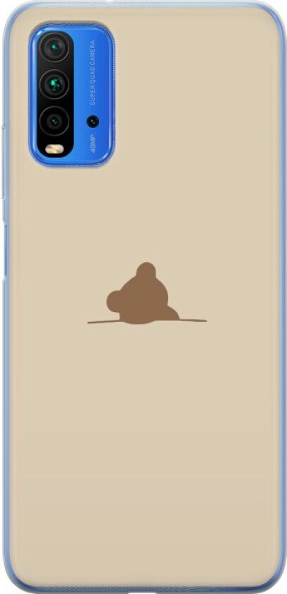 Mobildeksel til Xiaomi Redmi Note 9 4G med Nalle motiv