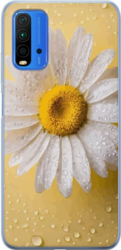 Mobildeksel til Xiaomi Redmi Note 9 4G med Porselensblomst motiv