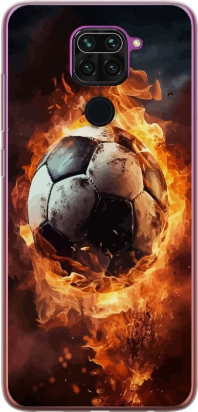 Mobildeksel til Xiaomi Redmi Note 9 med Fotball motiv