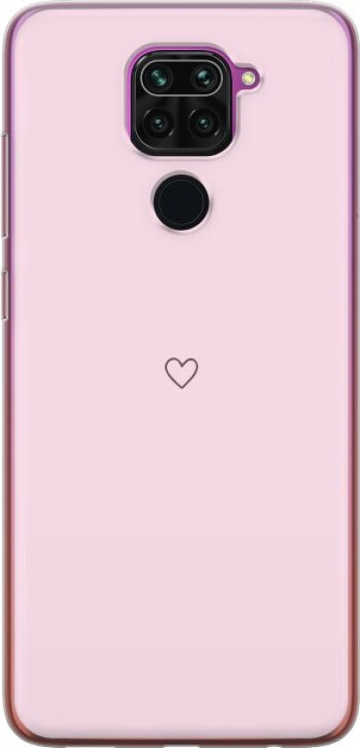 Mobildeksel til Xiaomi Redmi Note 9 med Hjerte motiv