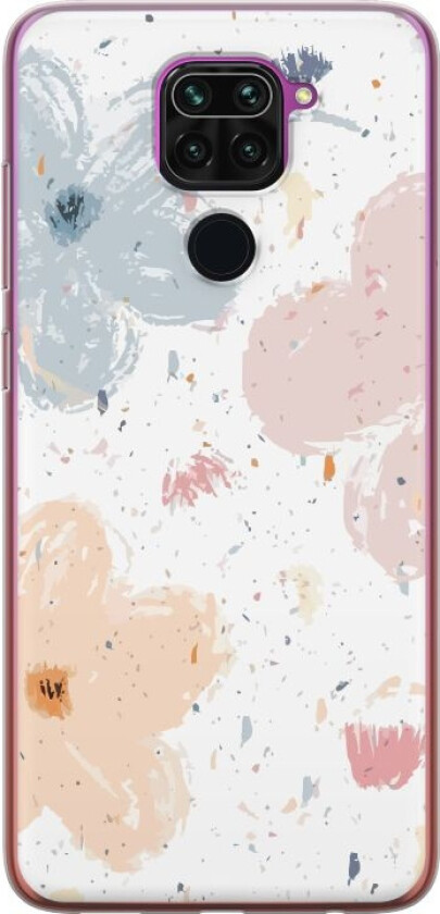 Mobildeksel til Xiaomi Redmi Note 9 med Blomster motiv