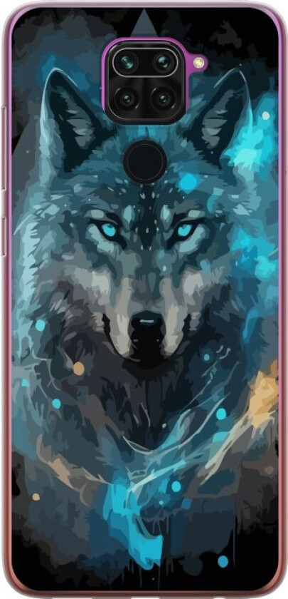 Mobildeksel til Xiaomi Redmi Note 9 med Ulve motiv
