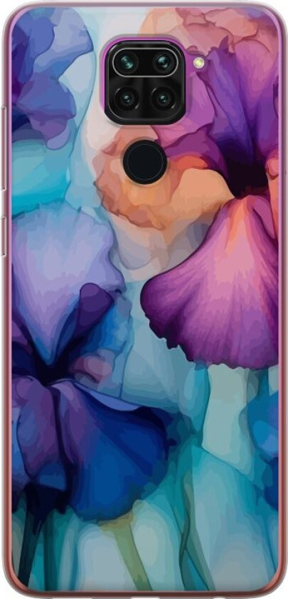 Mobildeksel til Xiaomi Redmi Note 9 med Magiske blomster motiv