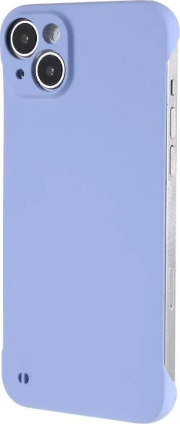 iPhone 14 Hard Plast Deksel Uten Sider - Lilla