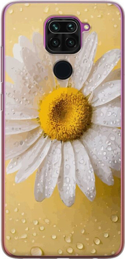 Mobildeksel til Xiaomi Redmi Note 9 med Porselensblomst motiv