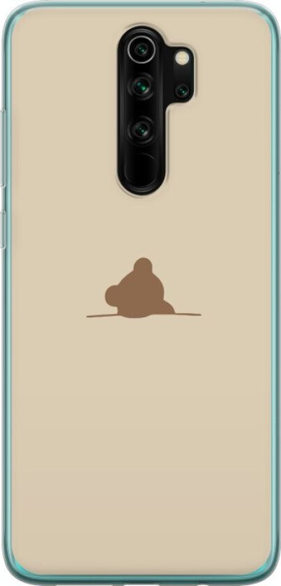 Mobildeksel til Xiaomi Redmi Note 8 Pro med Nalle motiv