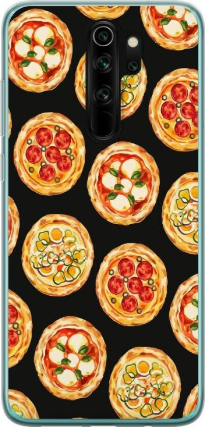 Mobildeksel til Xiaomi Redmi Note 8 Pro med Pizza motiv