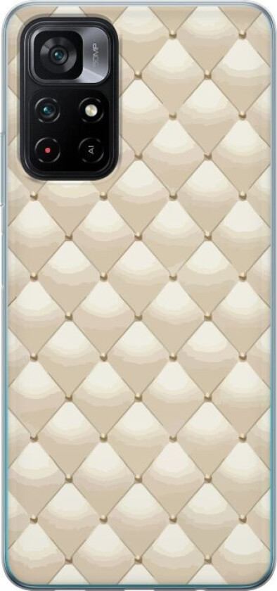 Mobildeksel til Xiaomi Poco M4 Pro 5G med Gullglans motiv