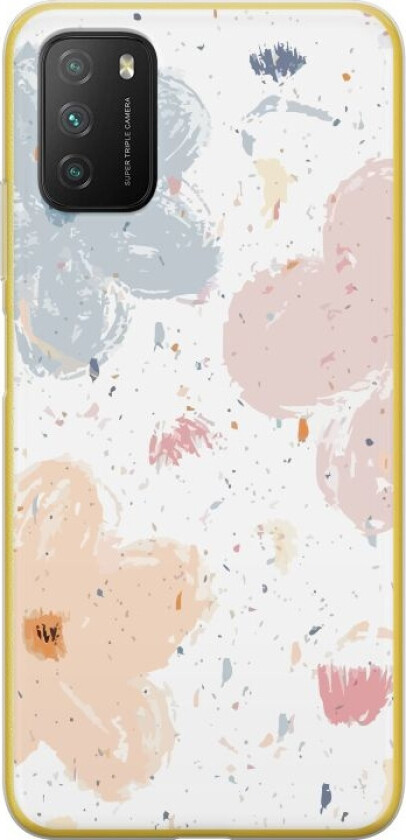 Mobildeksel til Xiaomi Poco M3 med Blomster motiv