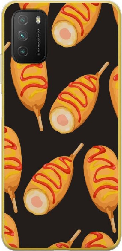 Mobildeksel til Xiaomi Poco M3 med Kyllinglår motiv