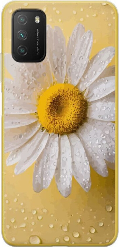 Mobildeksel til Xiaomi Poco M3 med Porselensblomst motiv