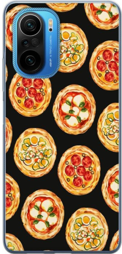 Mobildeksel til Xiaomi Poco F3 med Pizza motiv