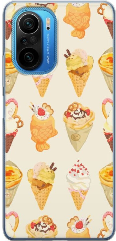 Mobildeksel til Xiaomi Poco F3 med Glassig motiv