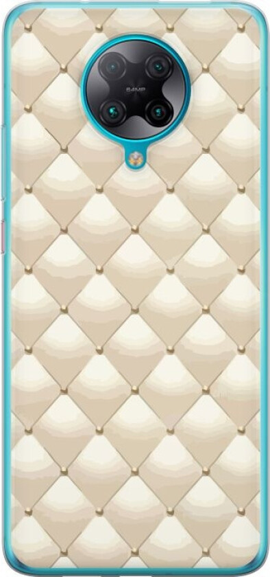 Mobildeksel til Xiaomi Poco F2 Pro med Gullglans motiv