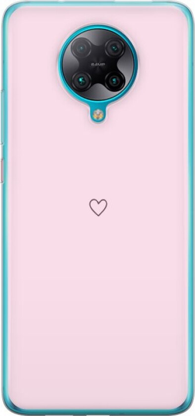 Mobildeksel til Xiaomi Poco F2 Pro med Hjerte motiv