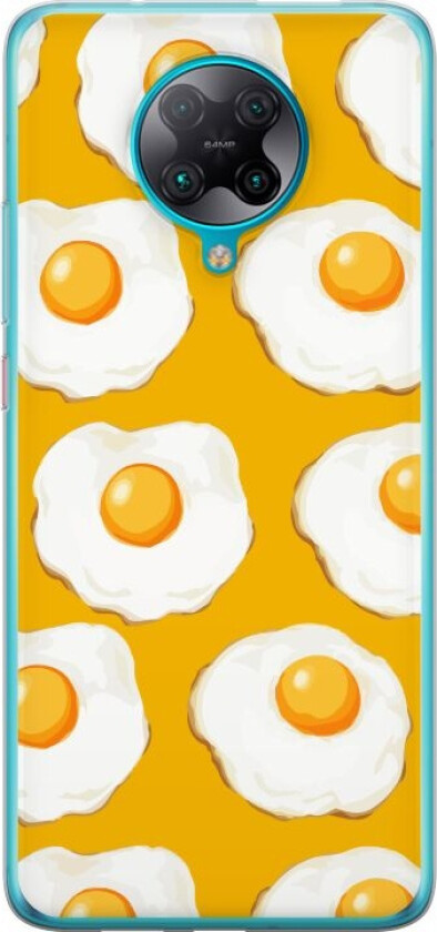 Mobildeksel til Xiaomi Poco F2 Pro med Stekt egg motiv