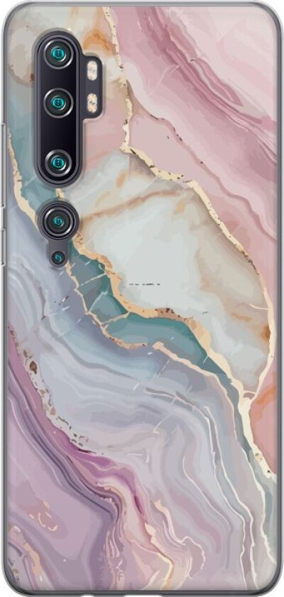 Mobildeksel til Xiaomi Mi Note 10 Pro med Marmor motiv