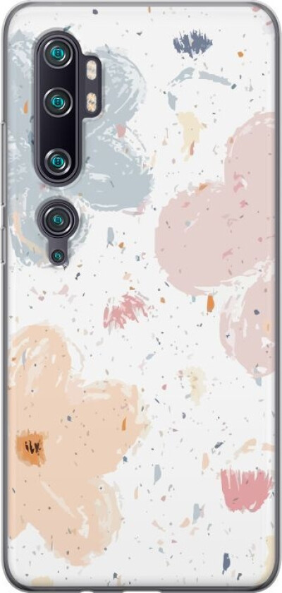 Mobildeksel til Xiaomi Mi Note 10 Pro med Blomster motiv