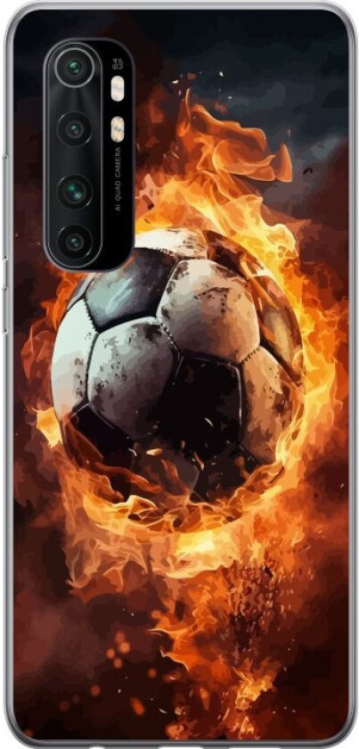 Mobildeksel til Xiaomi Mi Note 10 Lite med Fotball motiv