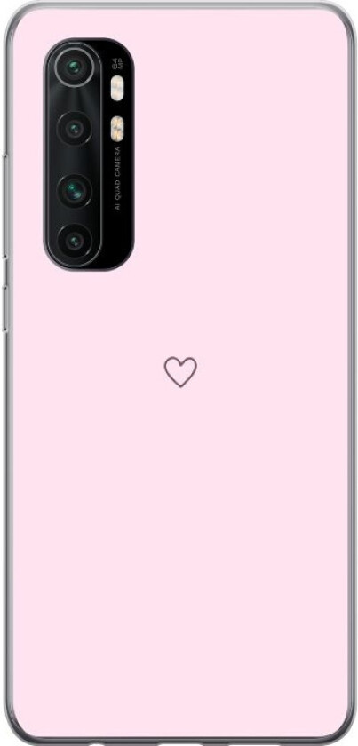 Mobildeksel til Xiaomi Mi Note 10 Lite med Hjerte motiv