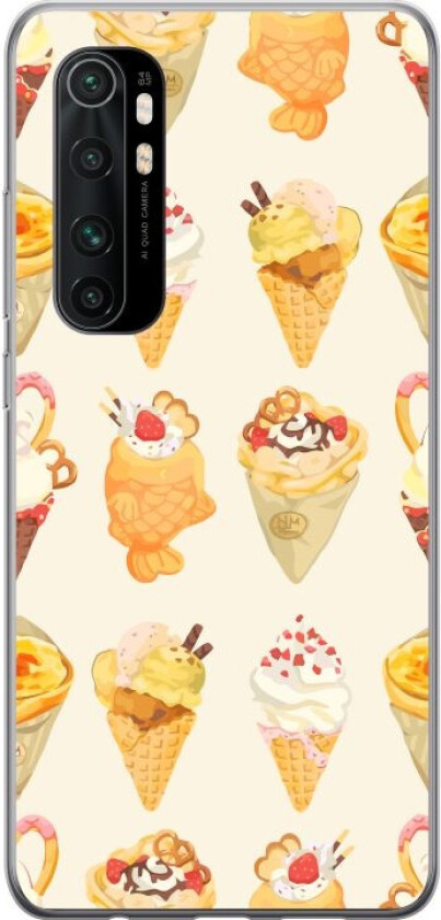 Mobildeksel til Xiaomi Mi Note 10 Lite med Glassig motiv