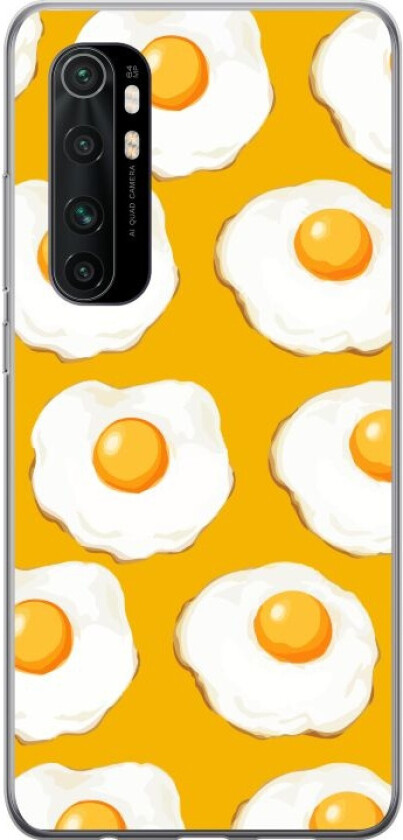 Mobildeksel til Xiaomi Mi Note 10 Lite med Stekt egg motiv