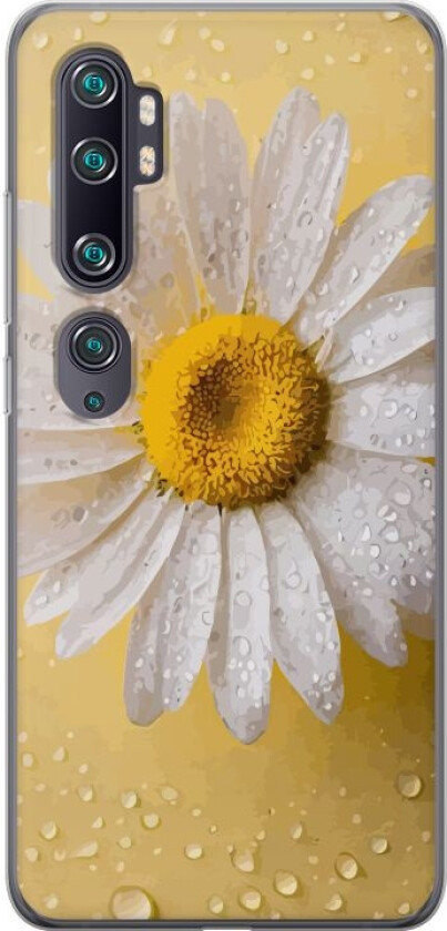Mobildeksel til Xiaomi Mi Note 10 med Porselensblomst motiv