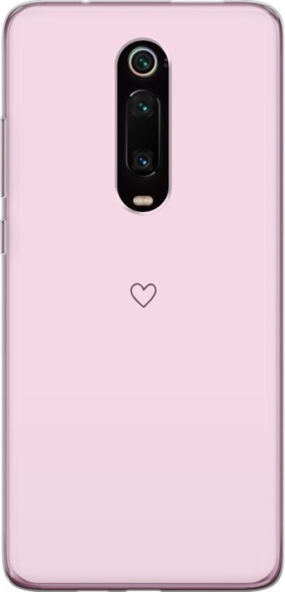 Mobildeksel til Xiaomi Mi 9T Pro med Hjerte motiv