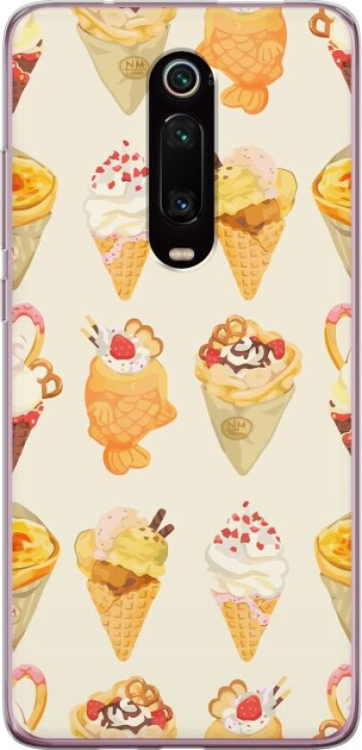 Mobildeksel til Xiaomi Mi 9T Pro med Glassig motiv