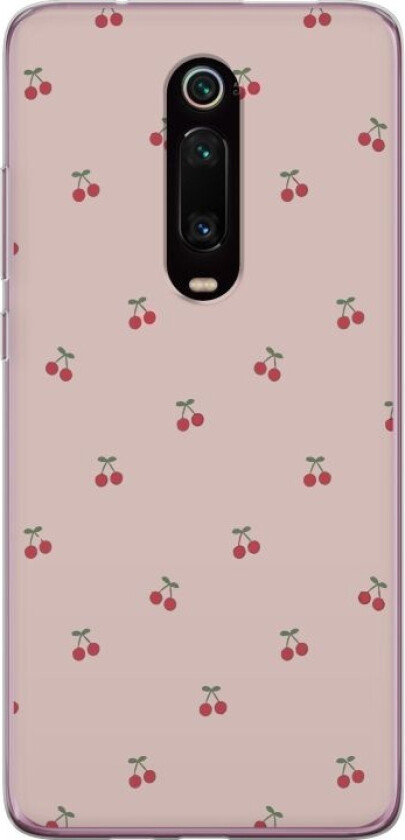 Mobildeksel til Xiaomi Mi 9T Pro med Kirsebær motiv