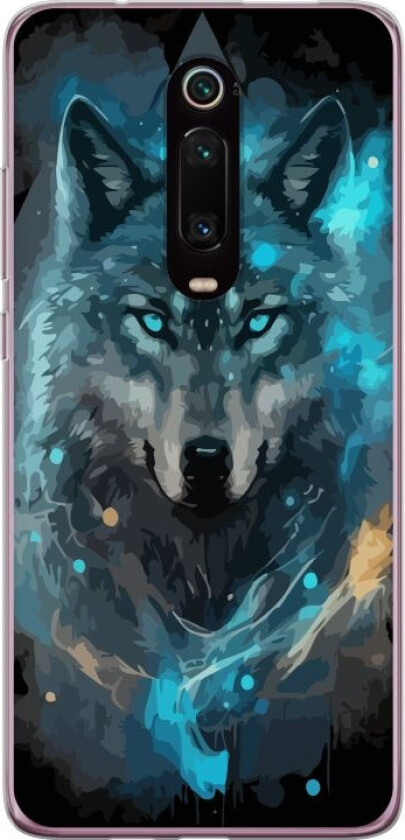 Mobildeksel til Xiaomi Mi 9T Pro med Ulve motiv