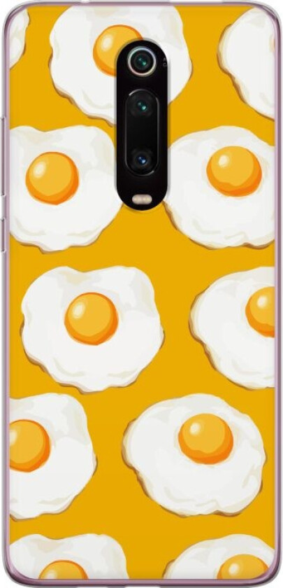 Mobildeksel til Xiaomi Mi 9T Pro med Stekt egg motiv