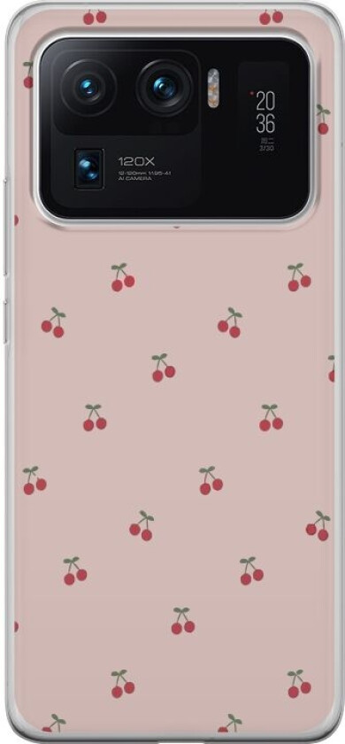 Mobildeksel til Xiaomi Mi 11 Ultra med Kirsebær motiv