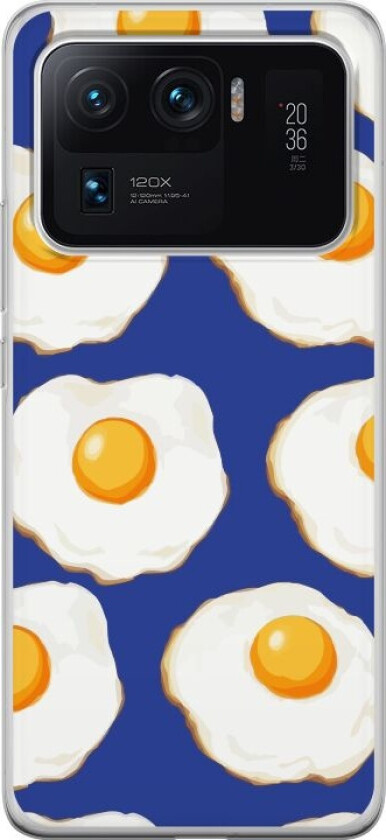 Mobildeksel til Xiaomi Mi 11 Ultra med Stekte egg motiv