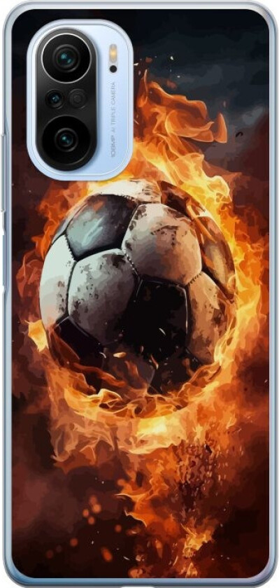 Mobildeksel til Xiaomi Mi 11i med Fotball motiv