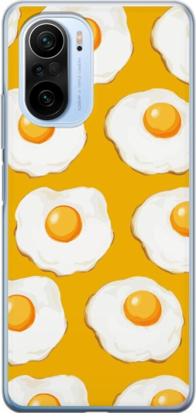 Mobildeksel til Xiaomi Mi 11i med Stekt egg motiv