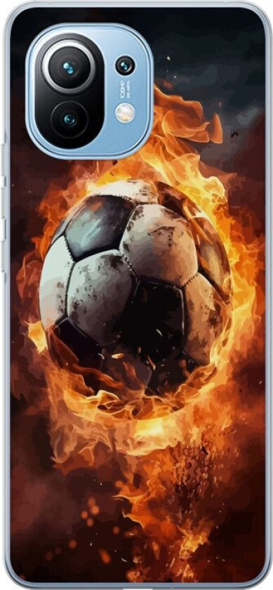 Mobildeksel til Xiaomi Mi 11 med Fotball motiv