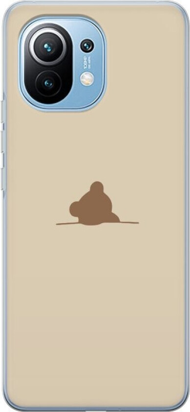 Mobildeksel til Xiaomi Mi 11 med Nalle motiv