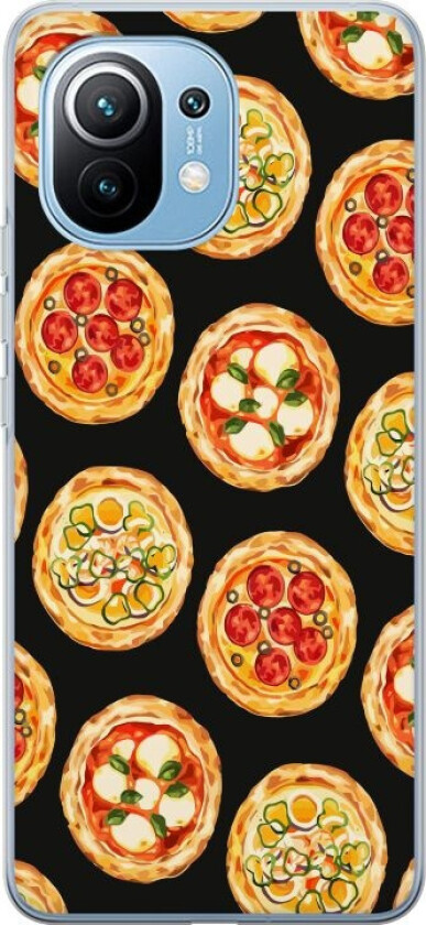 Mobildeksel til Xiaomi Mi 11 med Pizza motiv