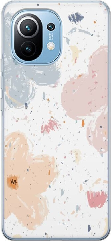 Mobildeksel til Xiaomi Mi 11 med Blomster motiv