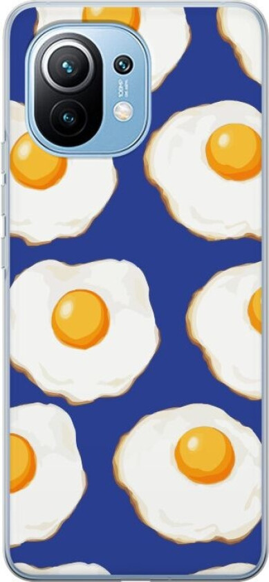 Mobildeksel til Xiaomi Mi 11 med Stekte egg motiv