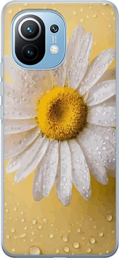 Mobildeksel til Xiaomi Mi 11 med Porselensblomst motiv
