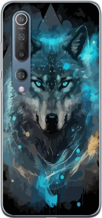 Mobildeksel til Xiaomi Mi 10 5G med Ulve motiv